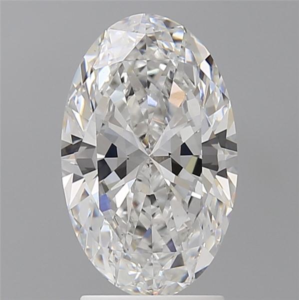 2.52 ct. oval Lab Grown Diamond front image