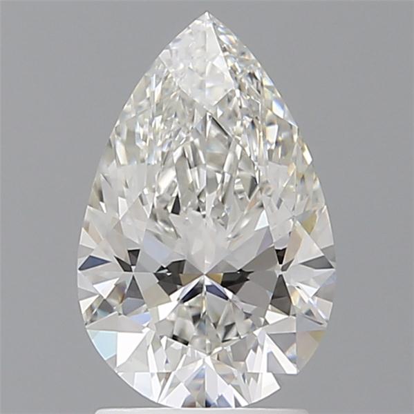 2.08 carat f VVS2 EX Cut IGI pear diamond
