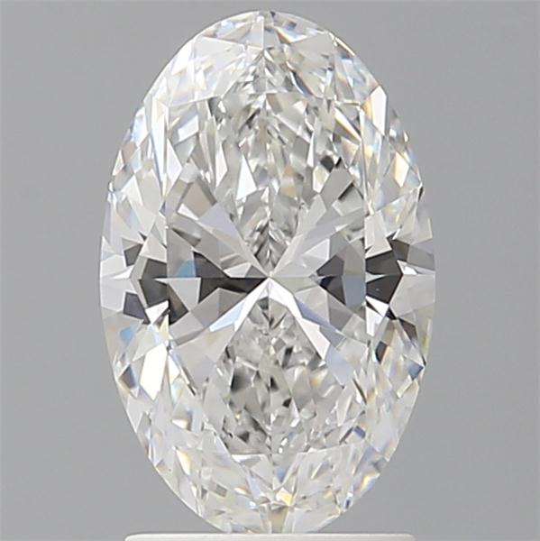 2.02 ct. oval Lab Grown Diamond front image
