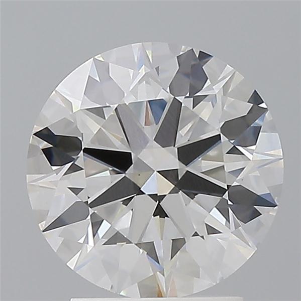 2.60 ct. round Lab Grown Diamond front image