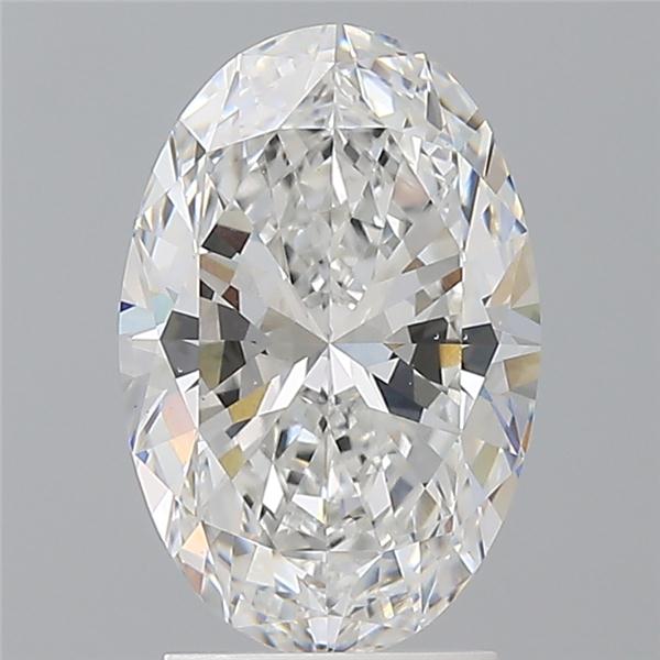 2.58 ct. oval Lab Grown Diamond front image
