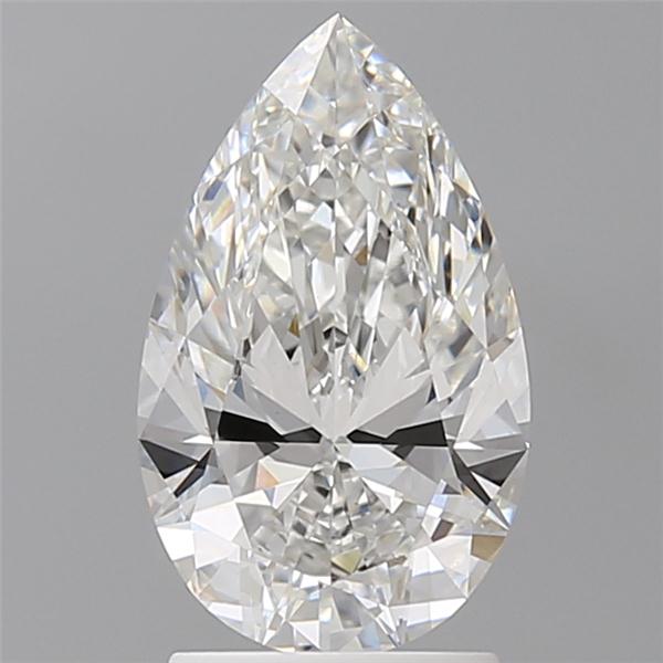2.10 ct. pear Lab Grown Diamond front image