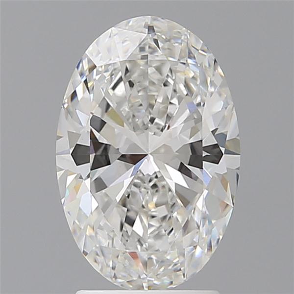 2.55 ct. oval Lab Grown Diamond front image
