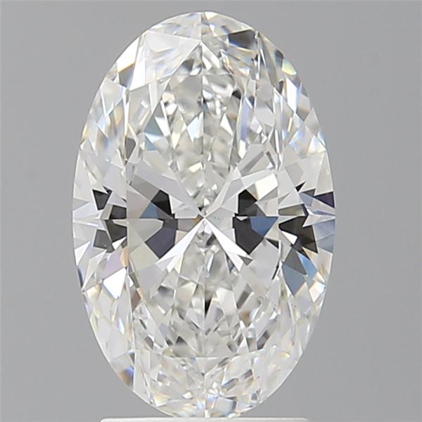 2.58 ct. oval Lab Grown Diamond front image