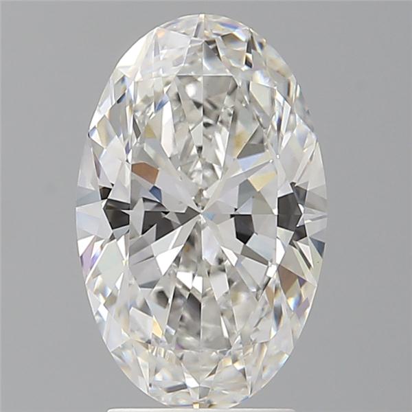 3.04 ct. oval Lab Grown Diamond front image