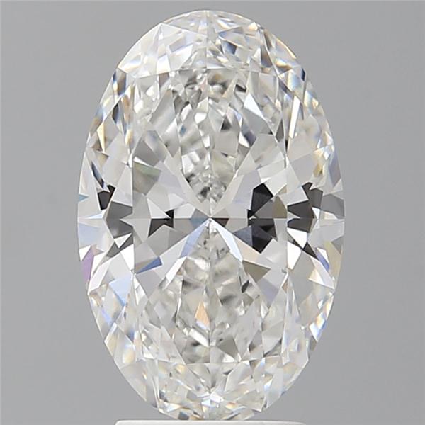 3.60 ct. oval Lab Grown Diamond front image