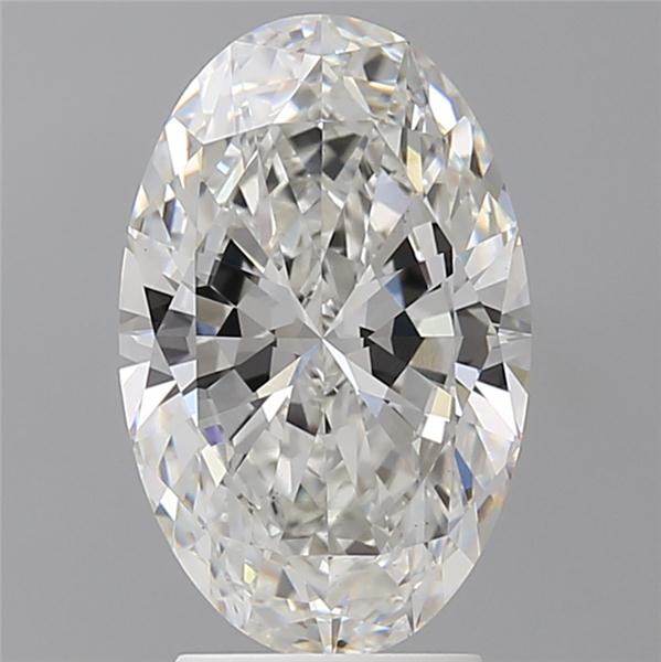 3.09 ct. oval Lab Grown Diamond front image