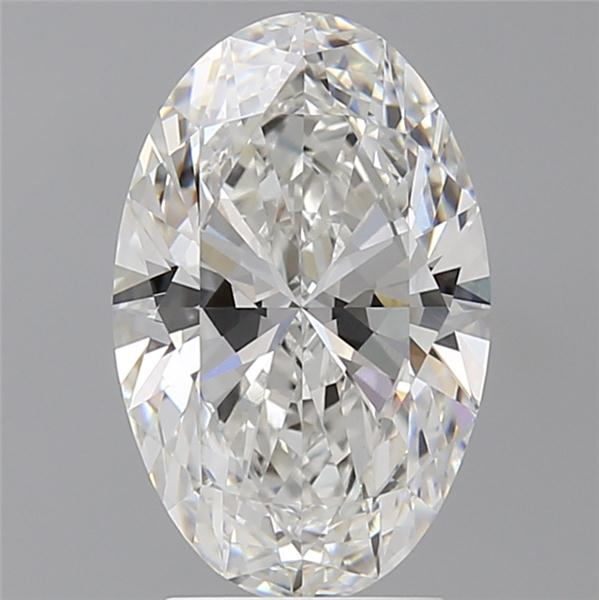 3.09 ct. oval Lab Grown Diamond front image