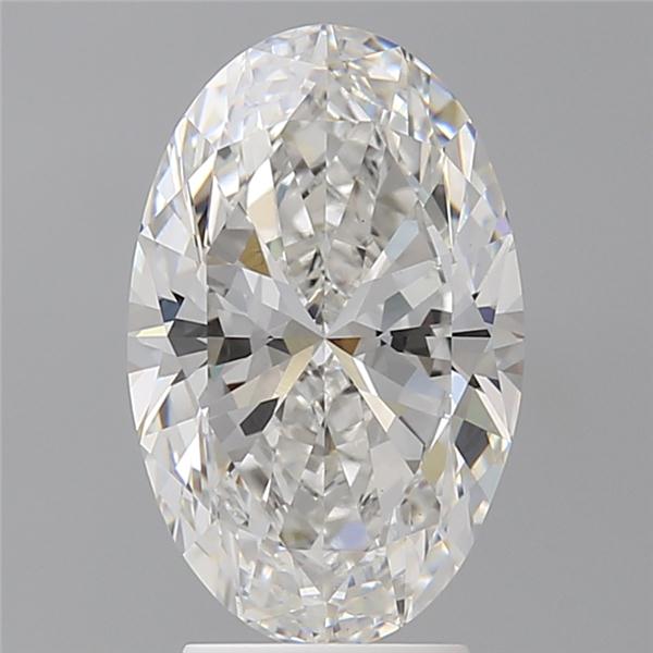 3.58 ct. oval Lab Grown Diamond front image