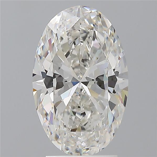 3.10 ct. oval Lab Grown Diamond front image