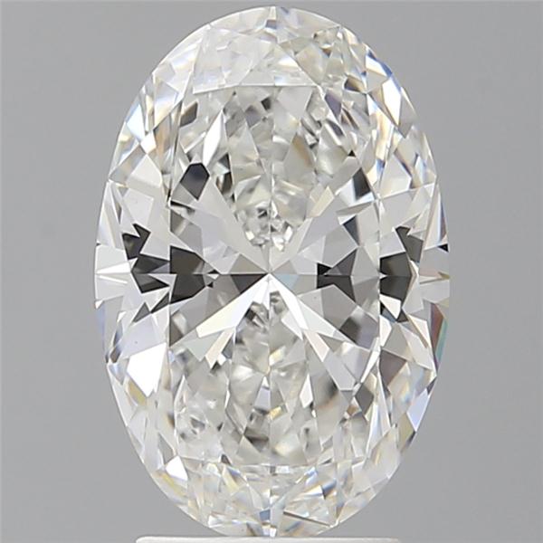 3.06 ct. oval Lab Grown Diamond front image