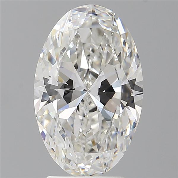 3.55 ct. oval Lab Grown Diamond front image