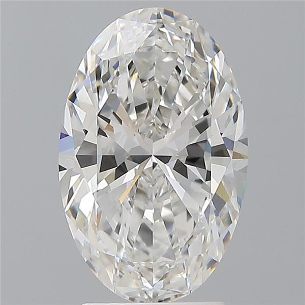 3.03 ct. oval Lab Grown Diamond front image