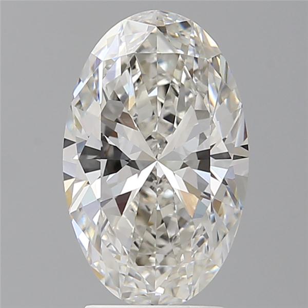 3.01 ct. oval Lab Grown Diamond front image