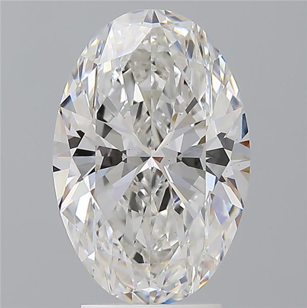 3.54 ct. oval Lab Grown Diamond front image
