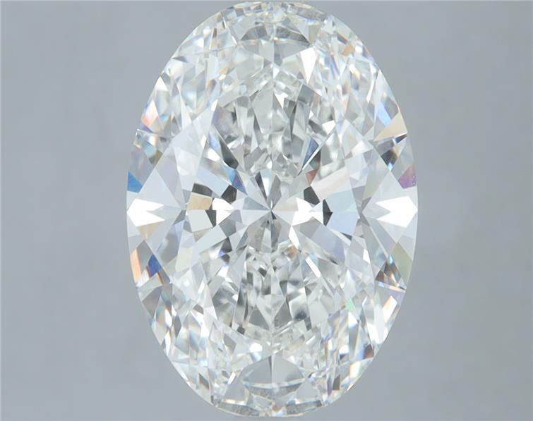 5.08 ct. oval Lab Grown Diamond front image