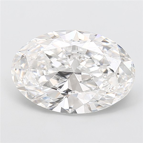 1.62 ct. oval Lab Grown Diamond front image