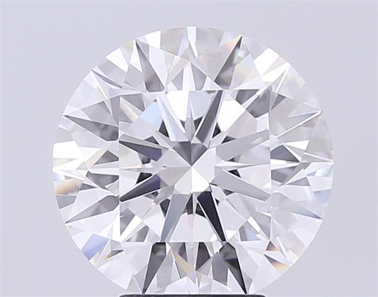 5.25 ct. round Lab Grown Diamond front image