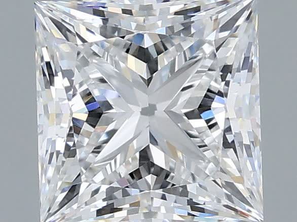 1.82 ct. princess Lab Grown Diamond front image