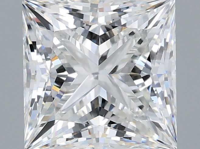 2.58 ct. princess Lab Grown Diamond front image