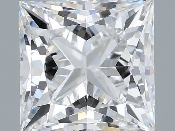 2.07 ct. princess Lab Grown Diamond front image