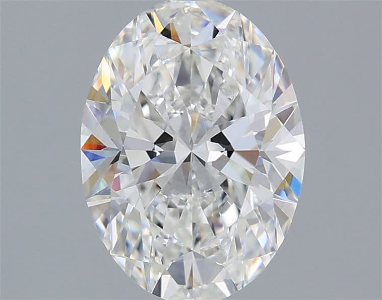 1.59 ct. oval Lab Grown Diamond front image
