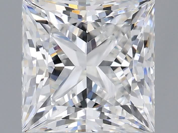 2.07 ct. princess Lab Grown Diamond front image