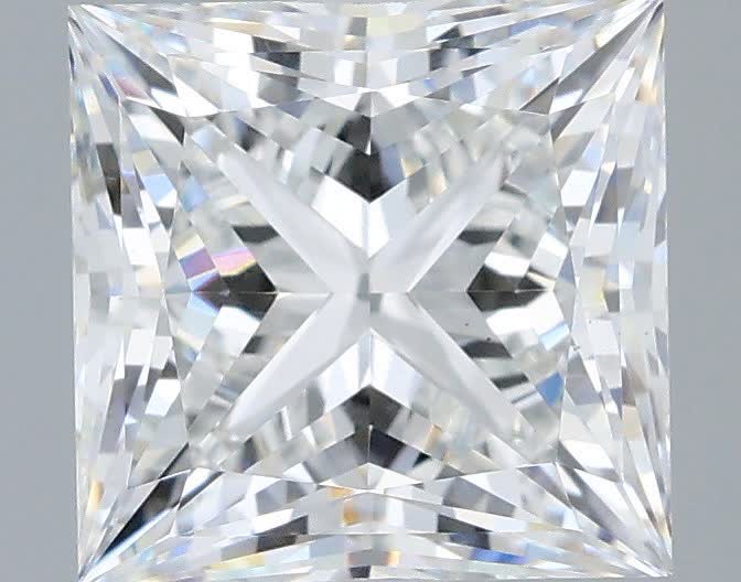 2.08 ct. princess Lab Grown Diamond front image