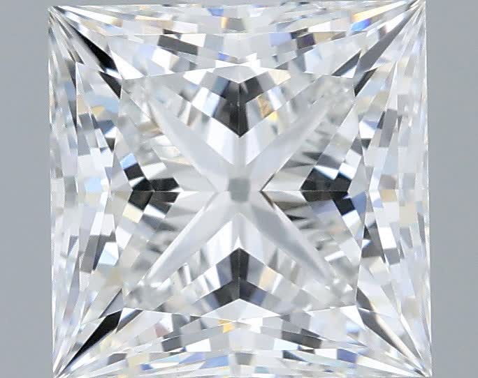 2.09 ct. princess Lab Grown Diamond front image
