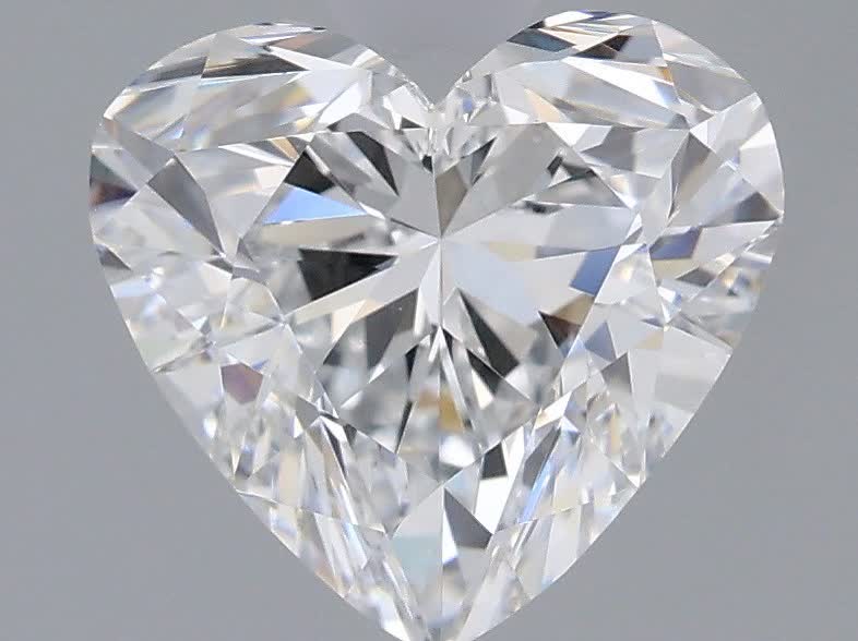 1.70 ct. heart Lab Grown Diamond front image