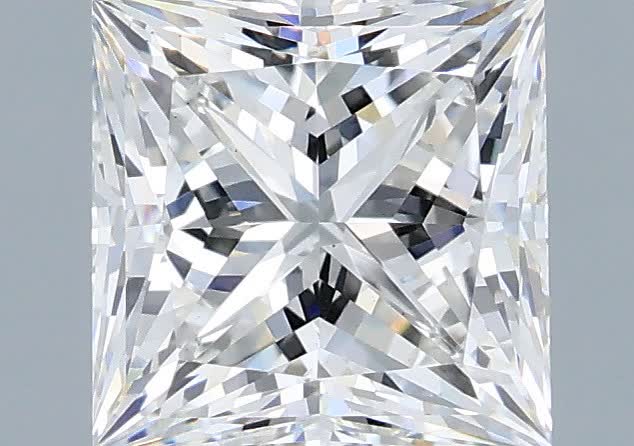 2.03 ct. princess Lab Grown Diamond front image