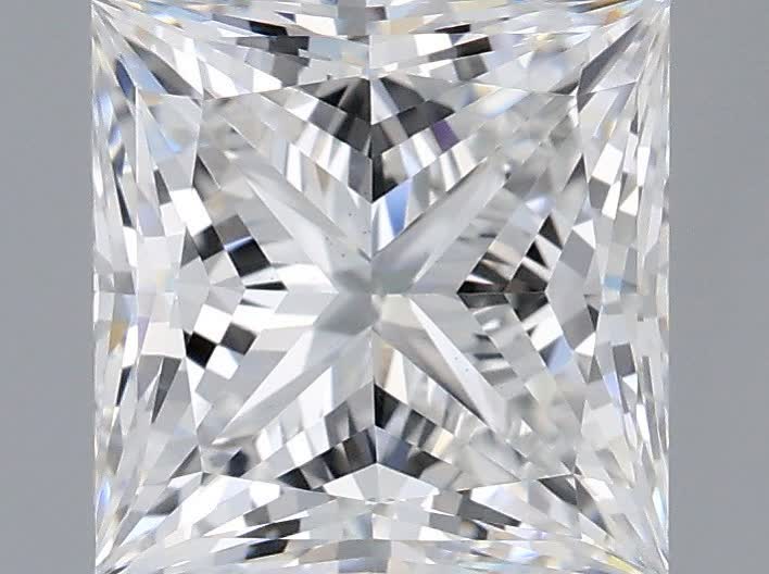 2.03 ct. princess Lab Grown Diamond front image