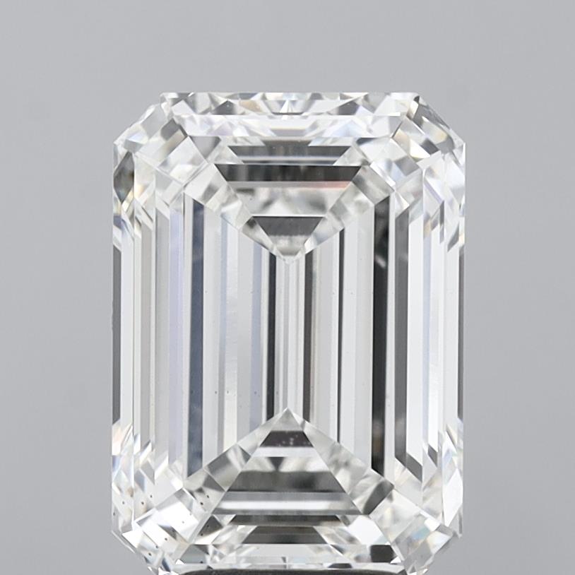 5.09 ct. emerald Lab Grown Diamond front image