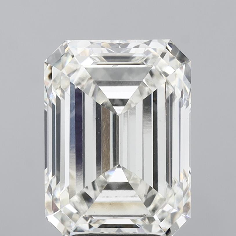 5.02 ct. emerald Lab Grown Diamond front image