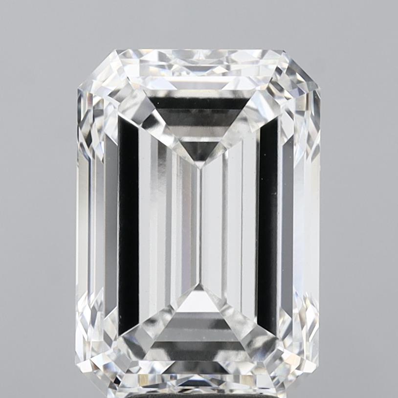 5.55 ct. emerald Lab Grown Diamond front image