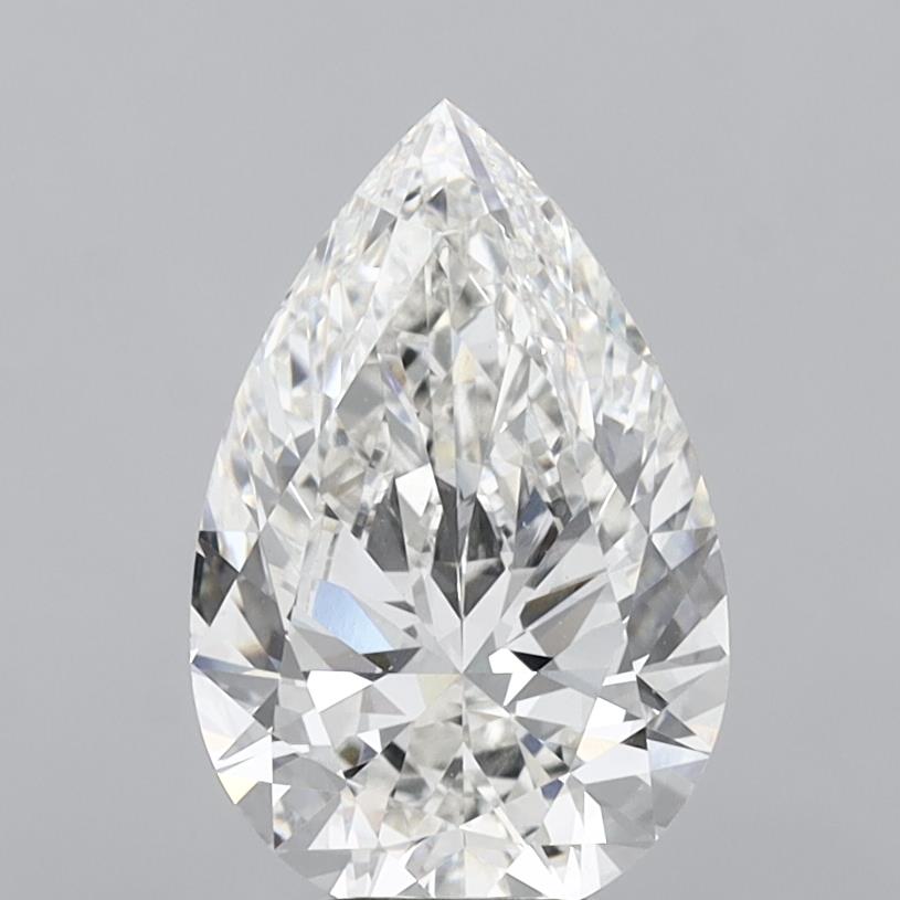5.56 ct. pear Lab Grown Diamond front image