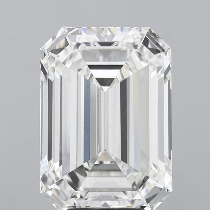 5.10 ct. emerald Lab Grown Diamond front image