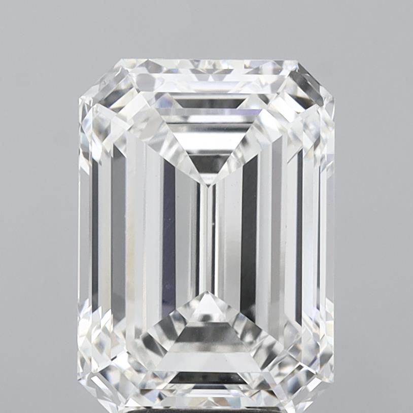 5.04 ct. emerald Lab Grown Diamond front image