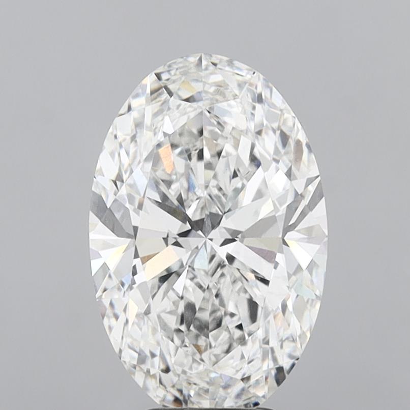 5.50 ct. oval Lab Grown Diamond front image
