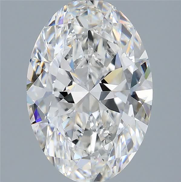 2.59 ct. oval Lab Grown Diamond front image