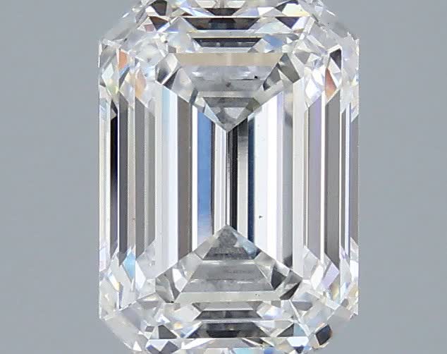 2.57 ct. emerald Lab Grown Diamond front image