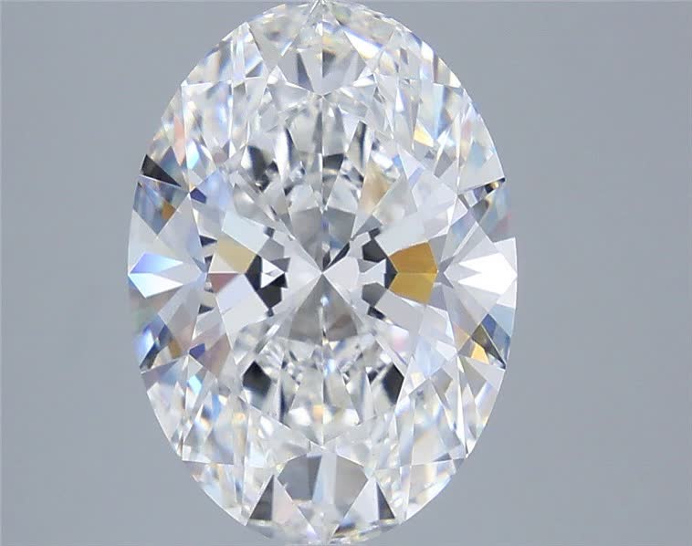 5.05 ct. oval Lab Grown Diamond front image