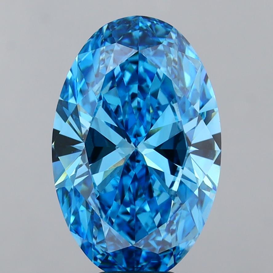 8.53 ct. oval Lab Grown Diamond front image