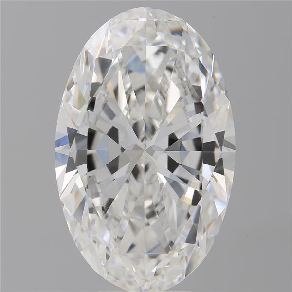 9.03 ct. oval Lab Grown Diamond front image
