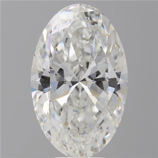 9.01 ct. oval Lab Grown Diamond front image