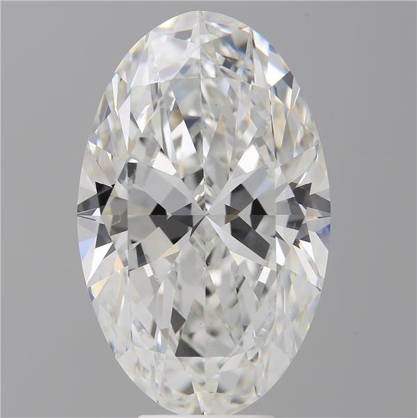 8.08 ct. oval Lab Grown Diamond front image