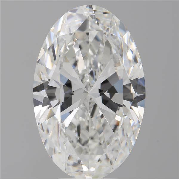7.02 ct. oval Lab Grown Diamond front image