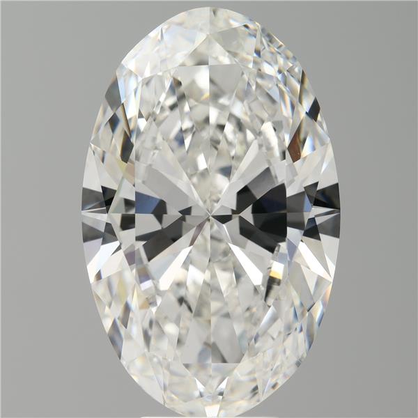 8.04 ct. oval Lab Grown Diamond front image
