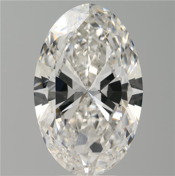 8.03 ct. oval Lab Grown Diamond front image