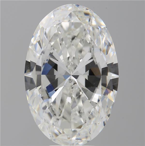 9.51 ct. oval Lab Grown Diamond front image